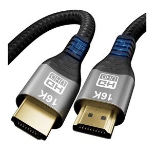 🥇 B52 16K HDMI 2.2 Cable 3.3FT, 96Gbps Ultra High Speed HDMI Braided Cord